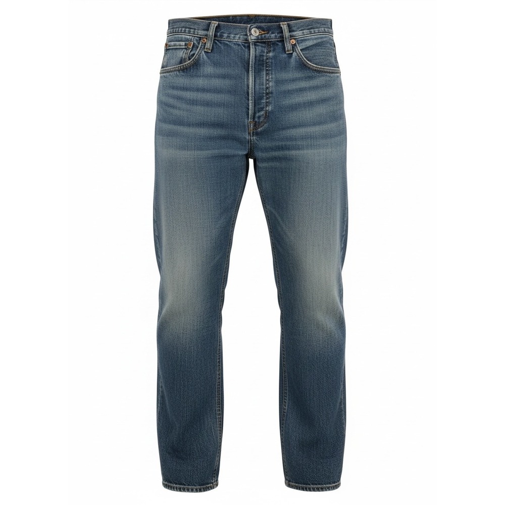 Levis 501 Original Fit Mens Jeans 40x32 Blue Denim Button Fly Straight Leg (GG22